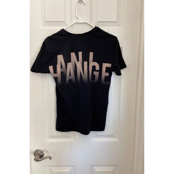 American exchange black T-shirt - Picture 2 of 3